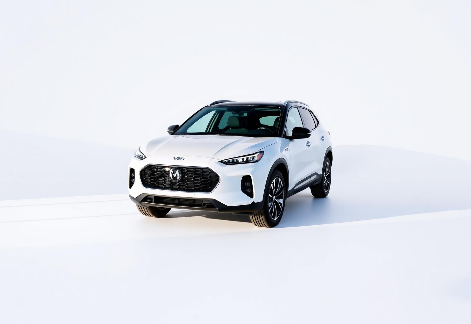 Premium white SUV available for self drive rental on MyDriveCars